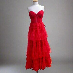 Jovani red dress, size 8, NEW WITH TAGS!